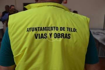 Visita al nuevo edificio administrativo de El Cubillo (Foto TA)